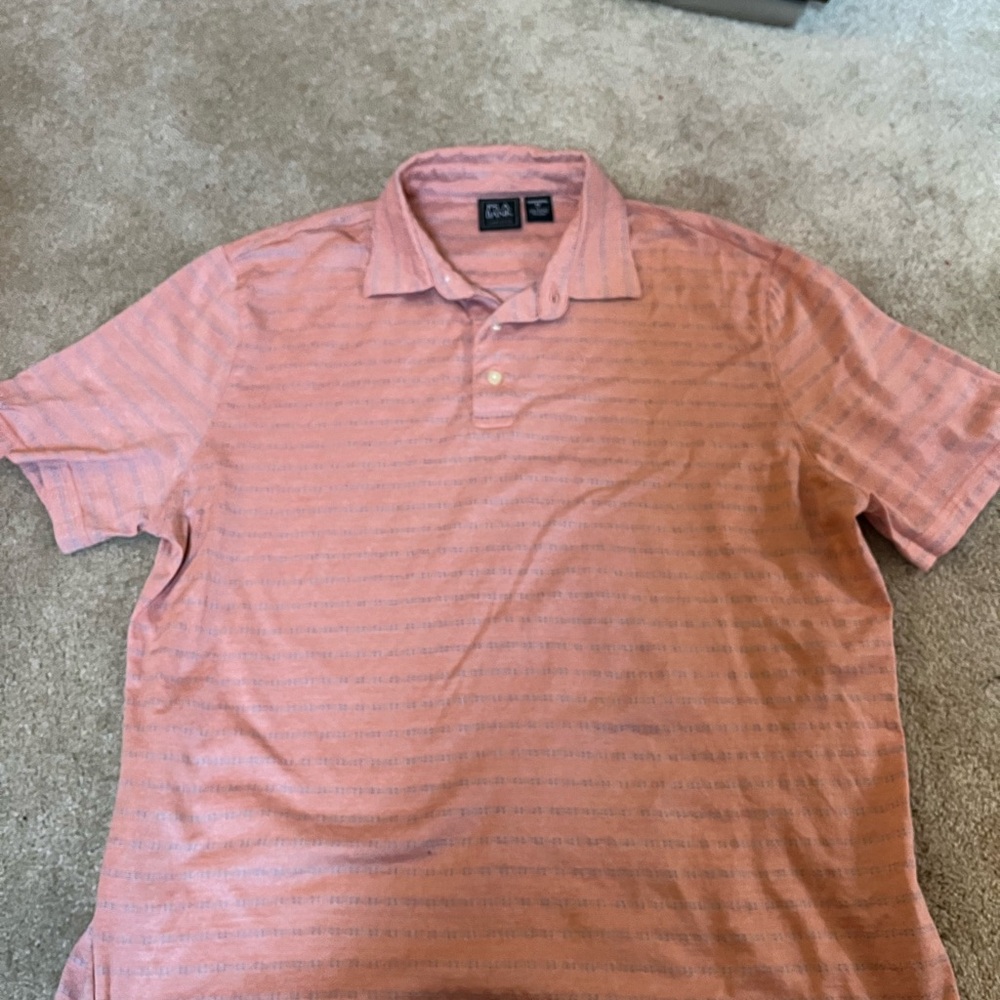 Jos. A. Bank Coral Polo Shirt